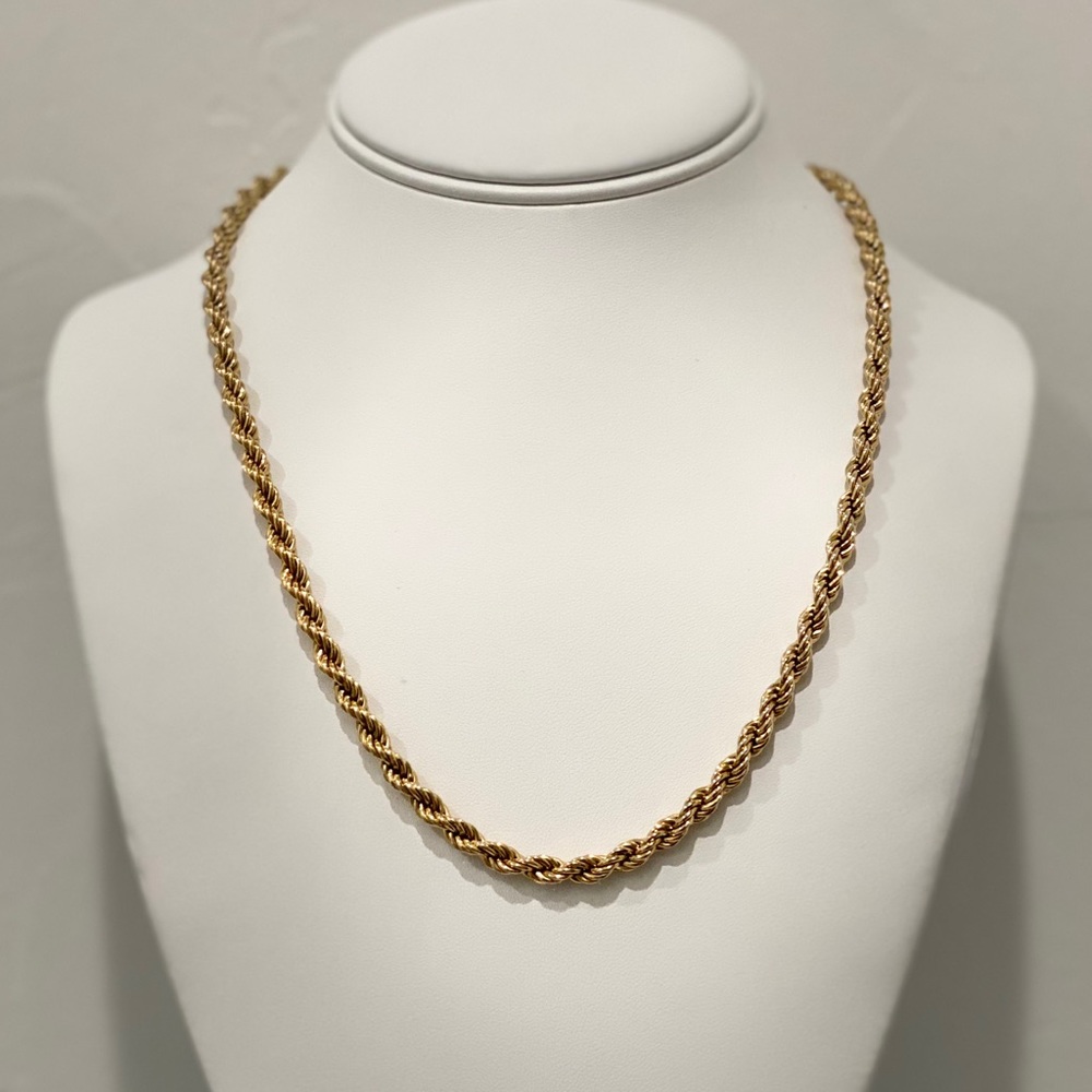 Vintage Monet 20” Rope Chain